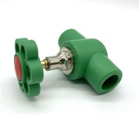 Jubo OEM Stopcock PPR Plastic Price List PPR Concealed Stop Valve Whole Sale Piep Fitting