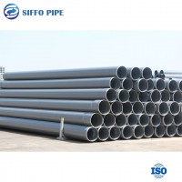 DN90mm, DN110mm, DN125mm Grey Color UPVC MPVC PVC Pipe for ISO Certificates/CE Certificates/Chemical/Cable/Fishing